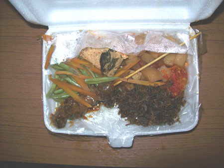 Mixed Rice of Family Vegetarian Fast Food